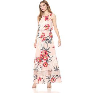 *Adrianna Papell Geranium Maxi Dress*